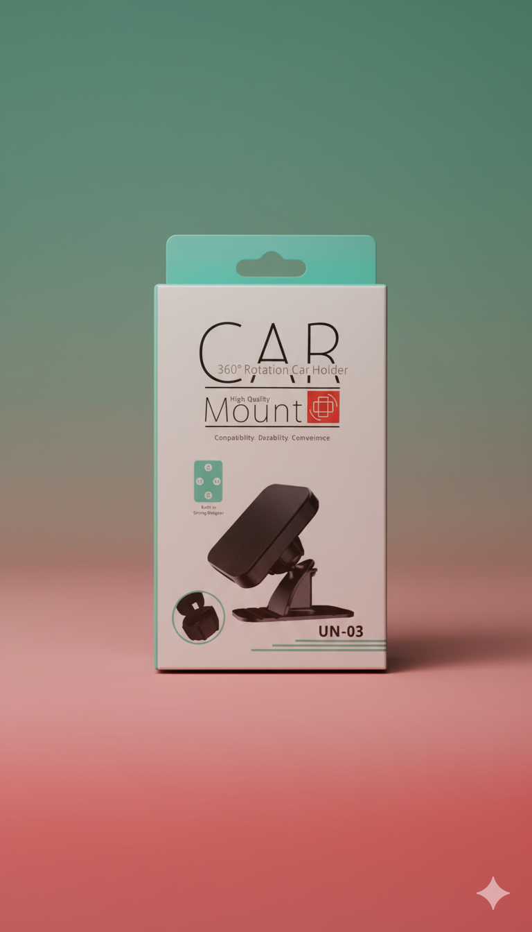 UN-03 360° Rotation Magnetic Car Mount