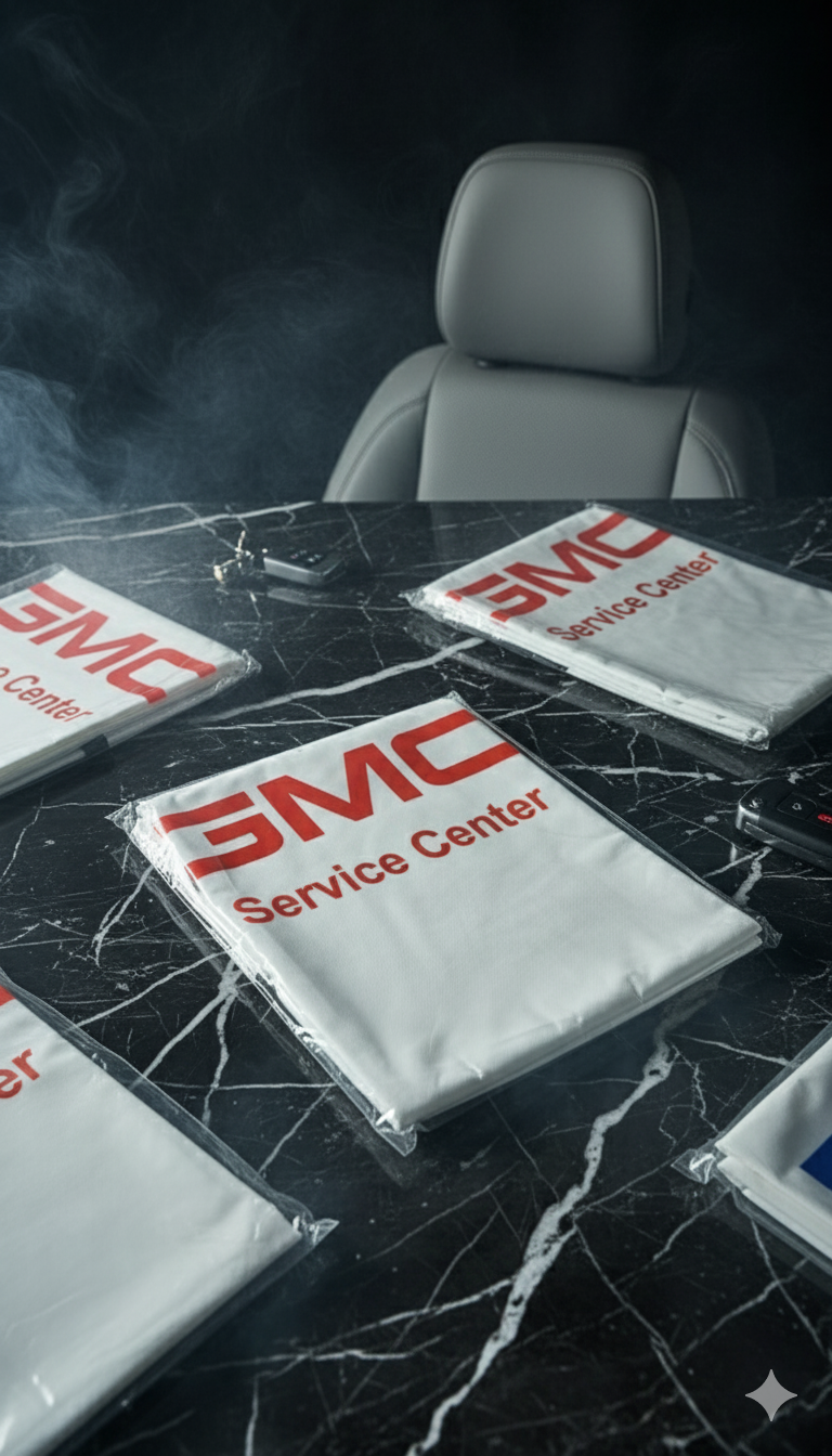 Disposable Plastic Car Seat Covers GMC - Image 3