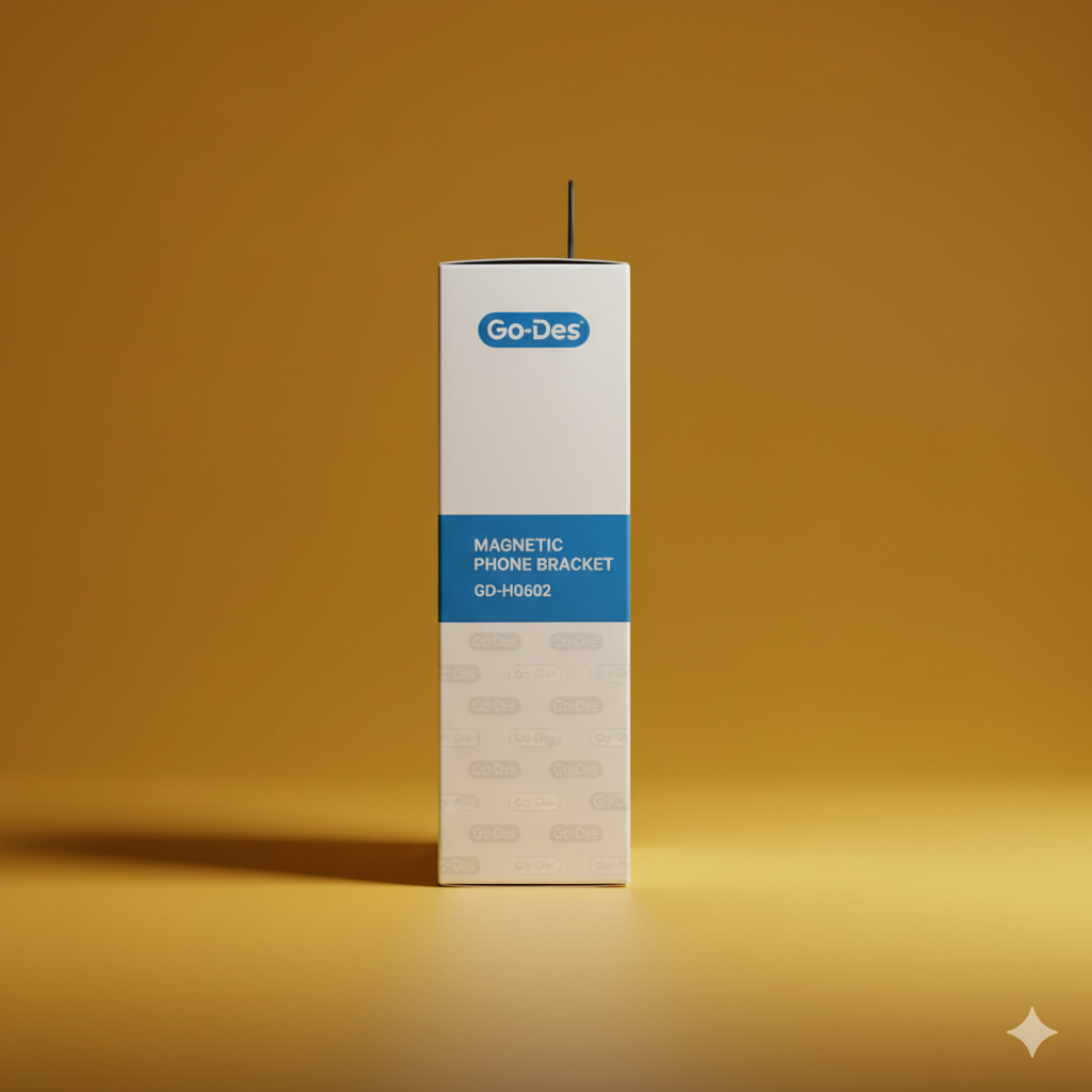 Go-Des Powerful Magnetic 360° Car Mount Holder (GD-H0602) - Image 5