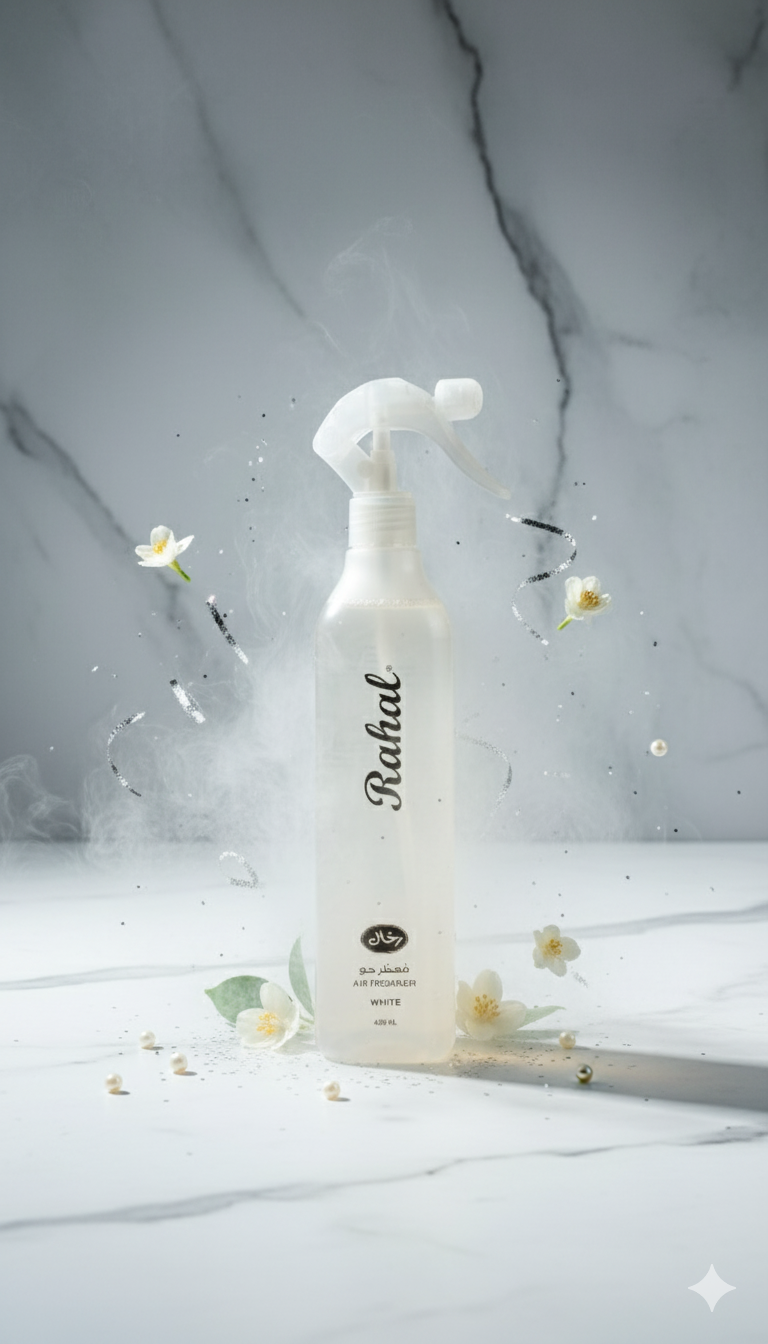 Rahal White Air Freshener: Pure, Crisp, and Uniquely Fresh