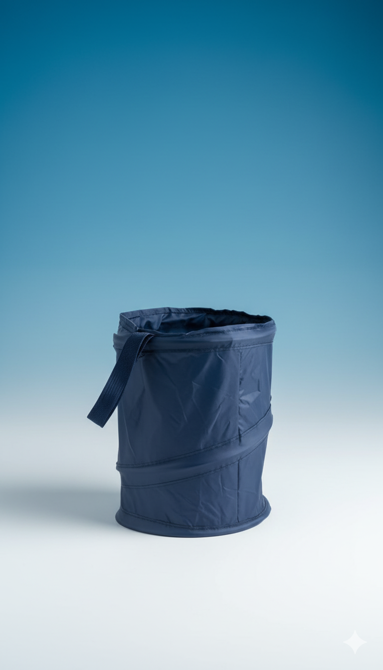 ABD Collapsible Car Rubbish Bucket – Waterproof, Portable, & Space-Saving - Image 3