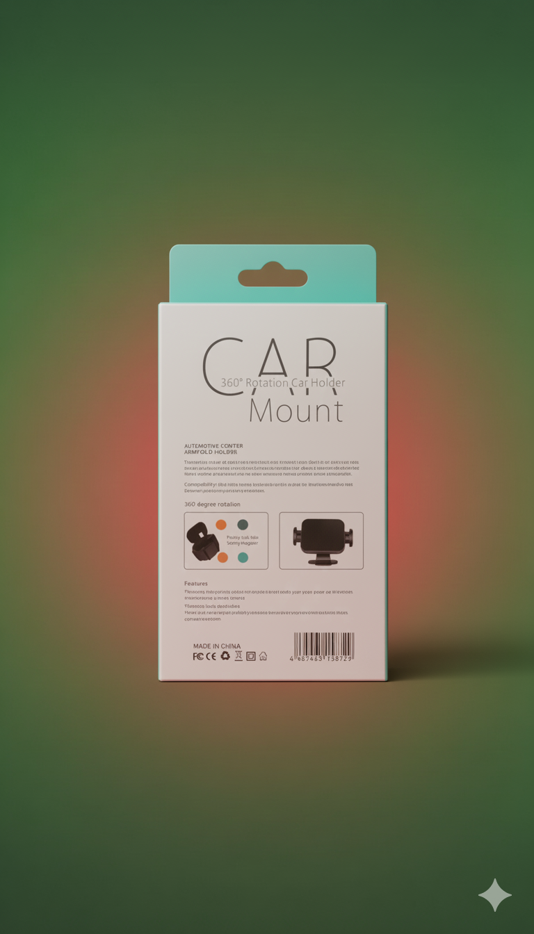 UN-03 360° Rotation Magnetic Car Mount - Image 4