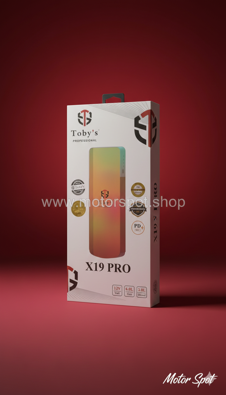 Toby's Professional X19 PRO Multi-Function Jump Starter