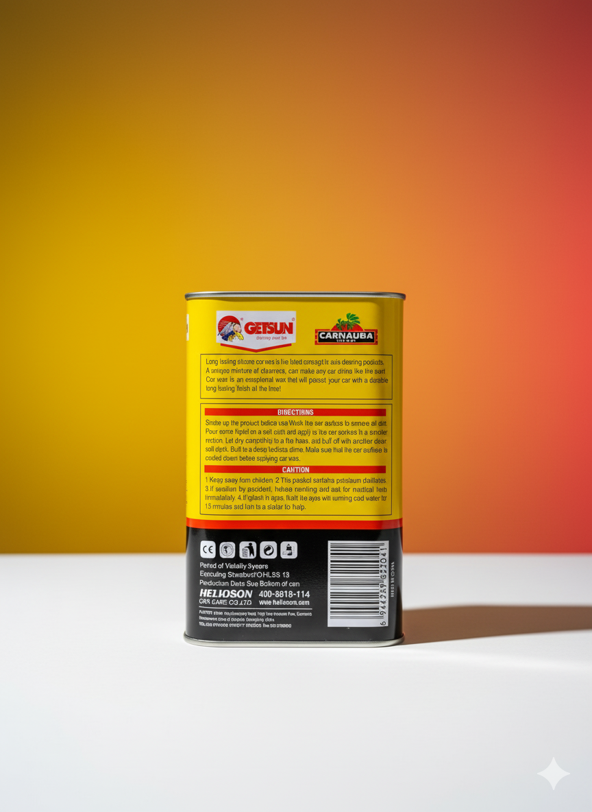 GETSUN C-707B Carnauba Car Wax – Long Lasting Shine - Image 2