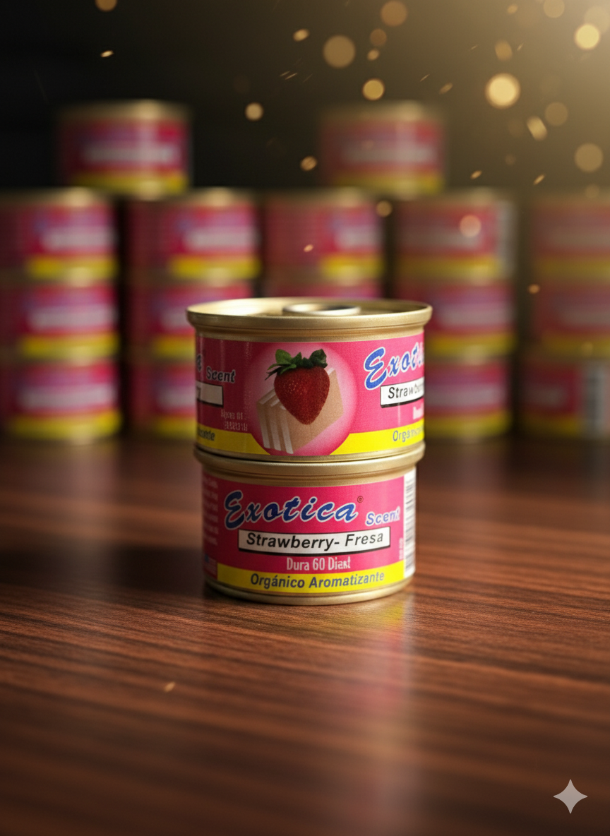 Exotica "Strawberry" Organic Air Freshener