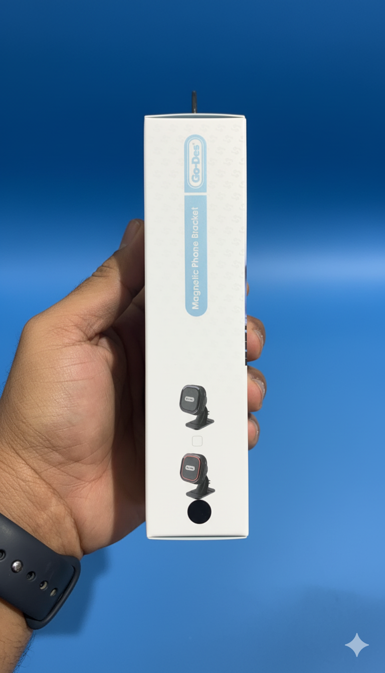 Go-Des GD-HD668 Magnetic Carbon Fiber Adsorption Phone Bracket - Image 4