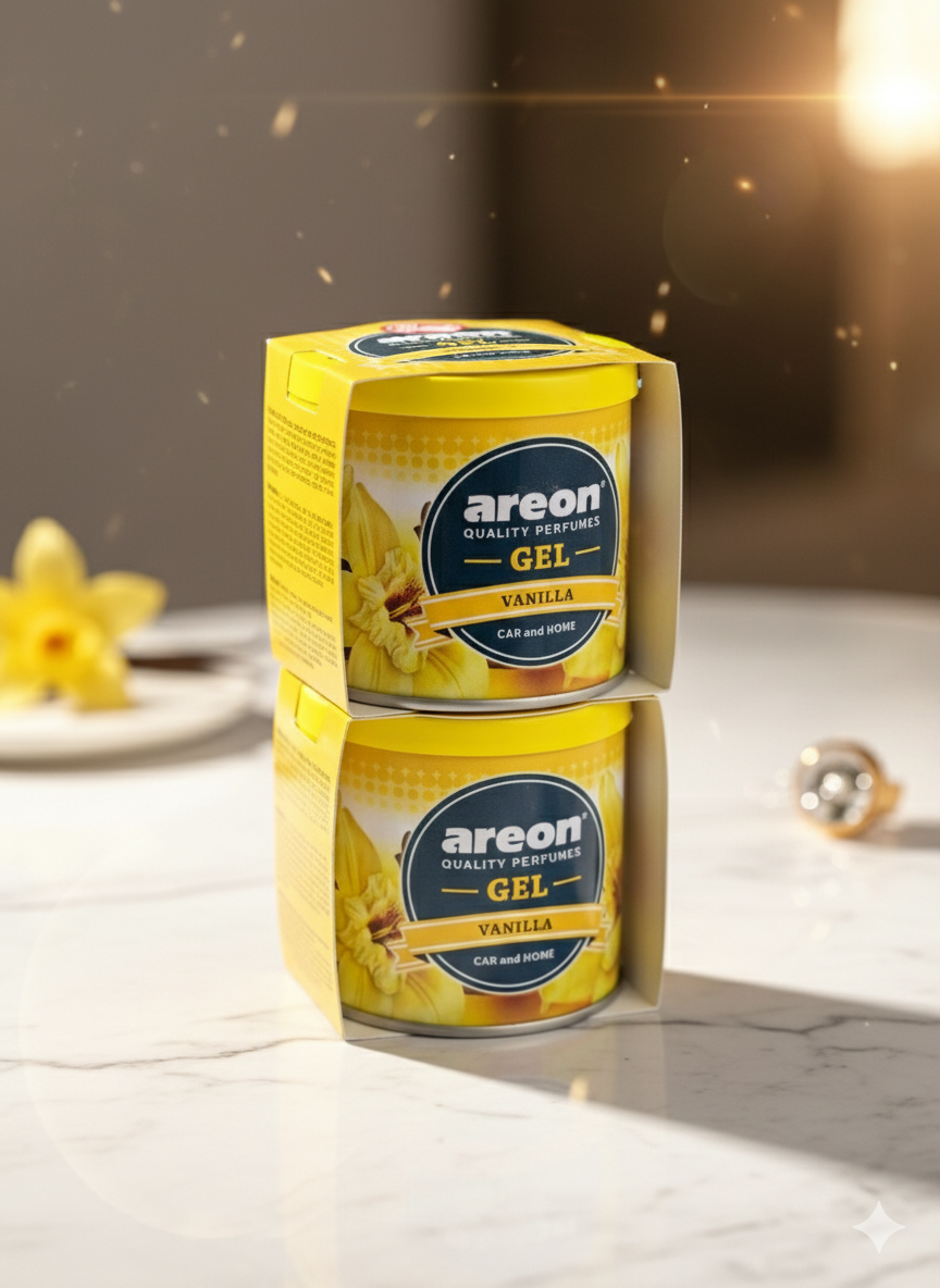 Areon Gel "Vanilla" Air Freshener