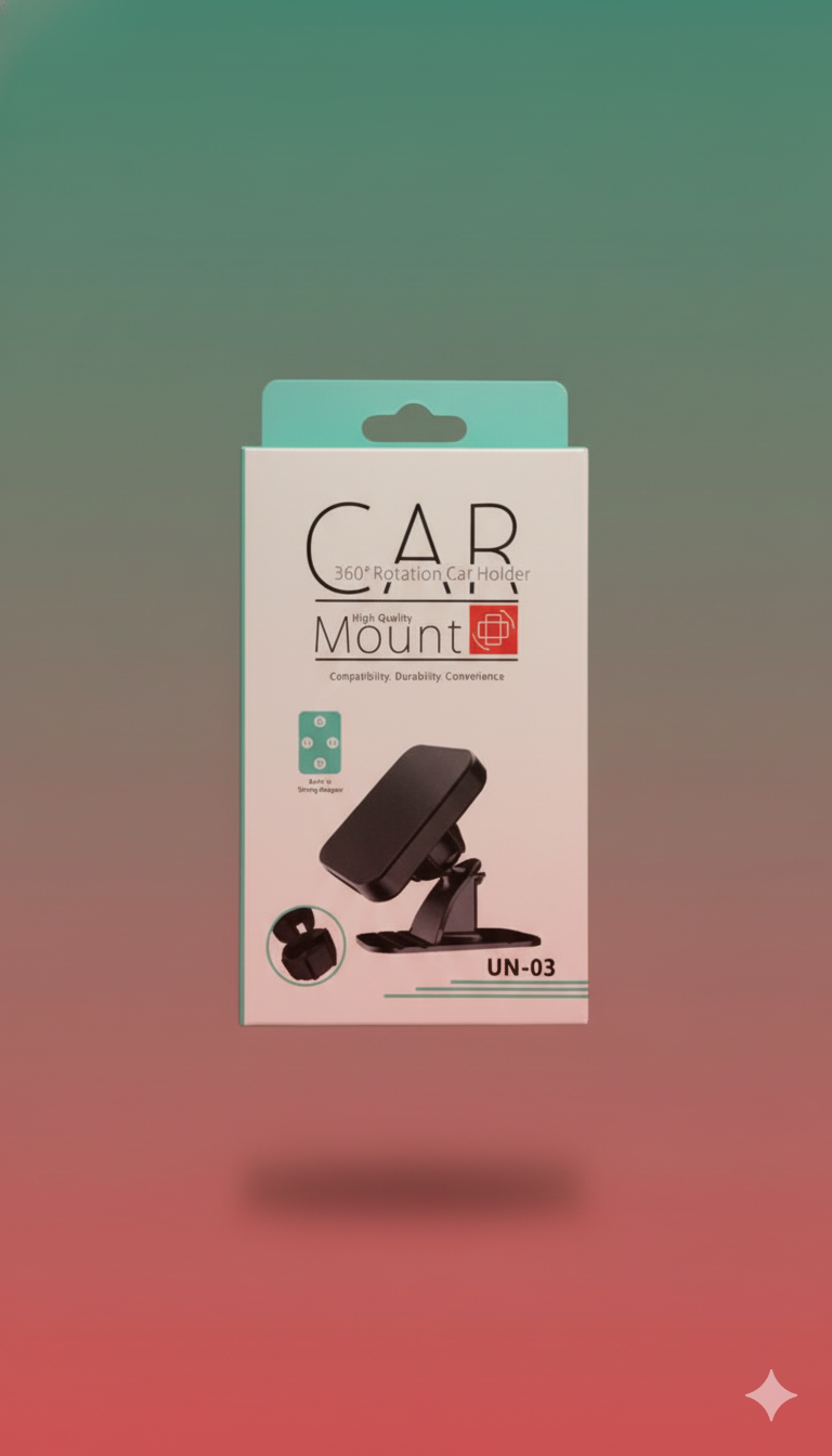 UN-03 360° Rotation Magnetic Car Mount - Image 2