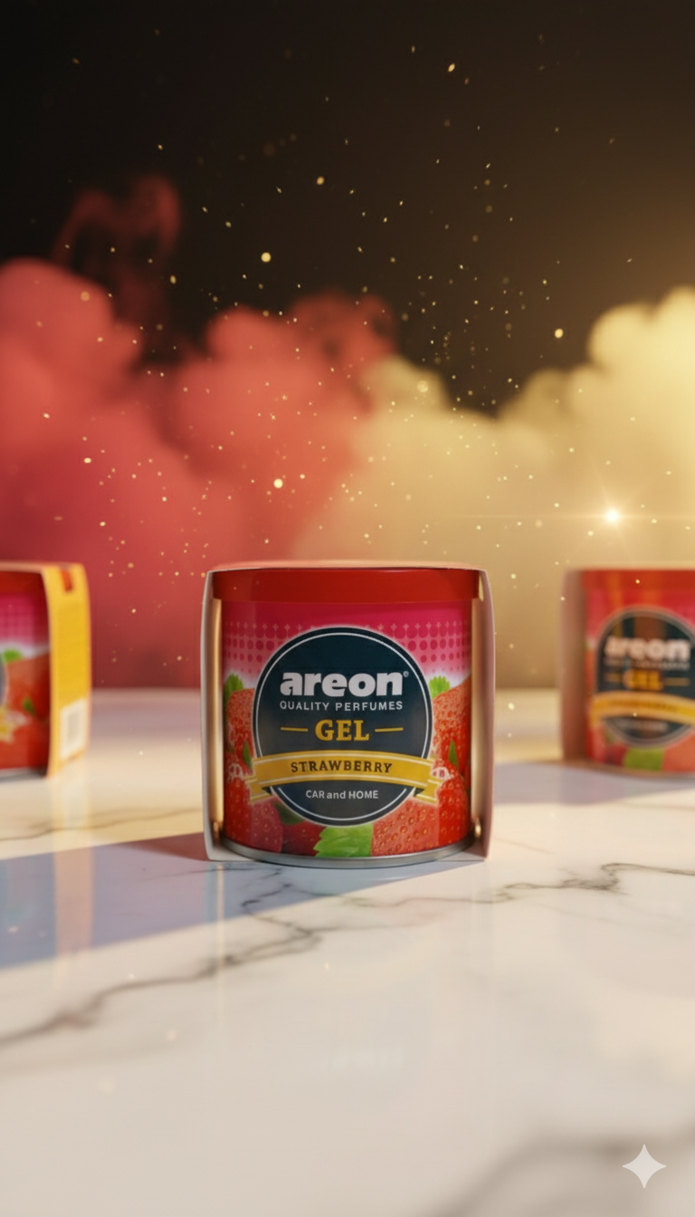 Areon Gel "Strawberry" Air Freshener