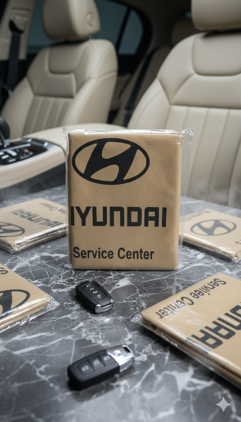 Disposable Plastic Car Seat Covers HYUNDAI