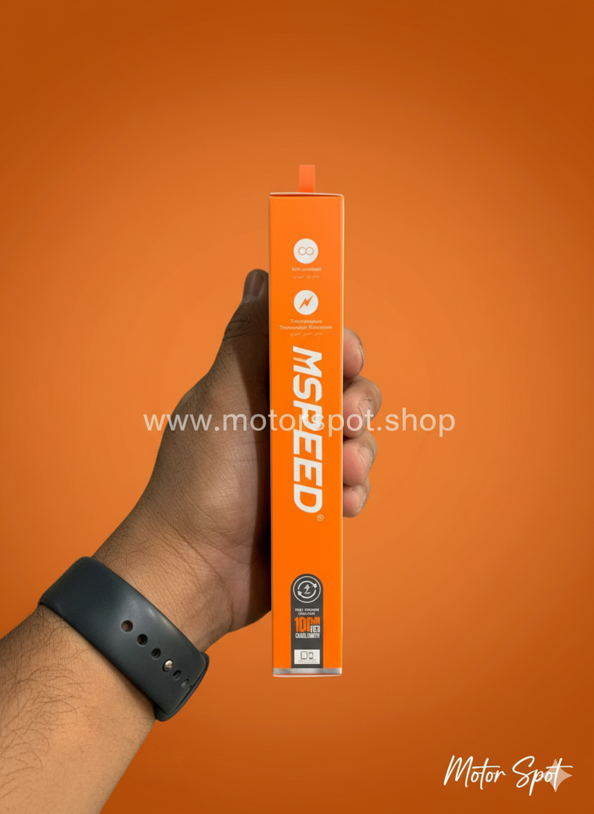 MICRO SPEED MS-52 5A Fast Charging & Data Cable (USB-A to Type-C) with LED Indicator - Image 5