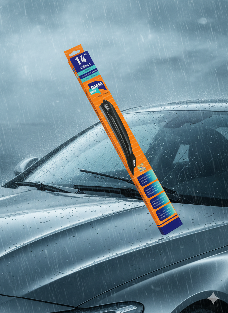 Hansa Parts Professional Grade Wiper Blade 14" made in Korea