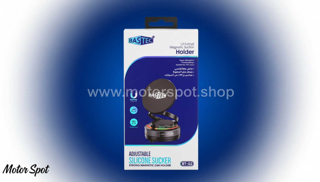 BASTEC Universal Magnetic Suction Car Holder (Model: BT-02)