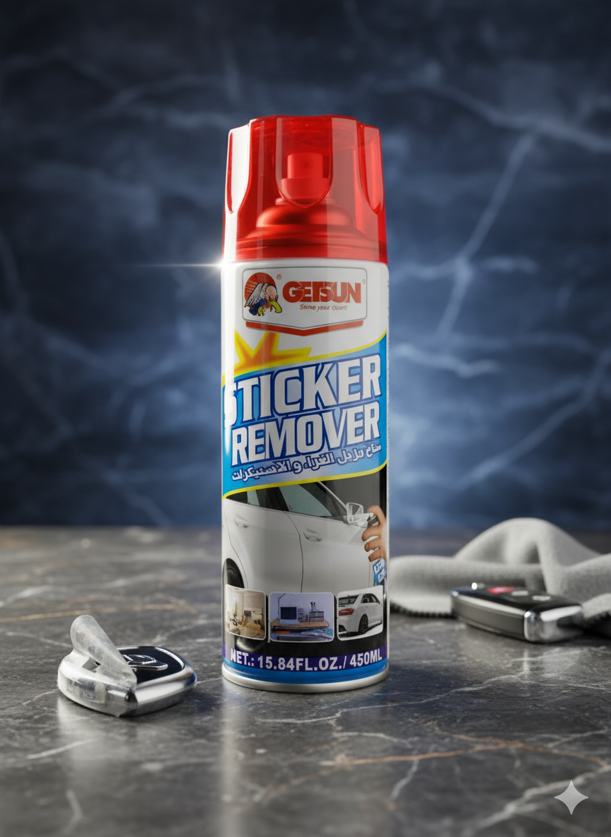 GETSUN Sticker Remover Spray: Quick & Easy Adhesive Removal