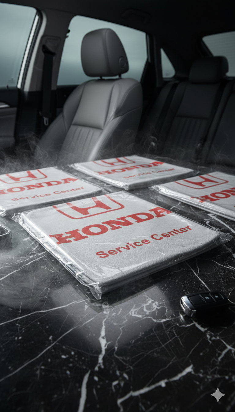 Disposable Plastic Car Seat Covers HONDA