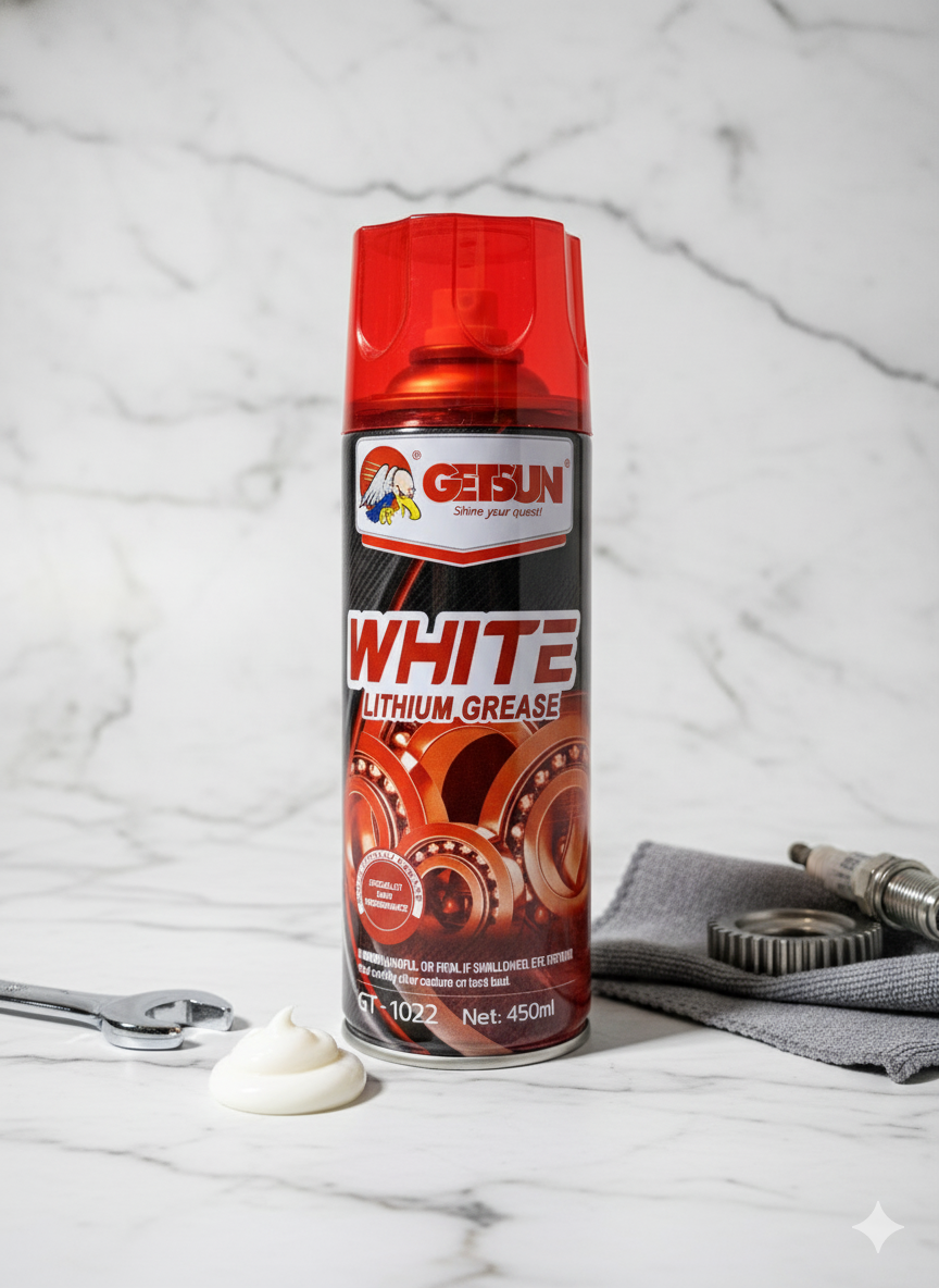 GETSUN White Lithium Grease Spray - GT-1022 (450ml)