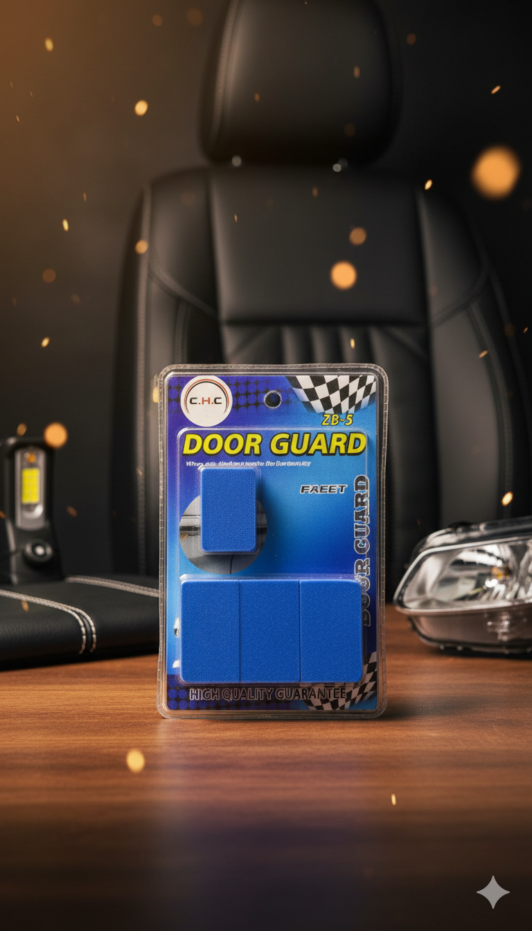 Car Door Guard – Scratch & Impact Protector (Blue, Set of 2)