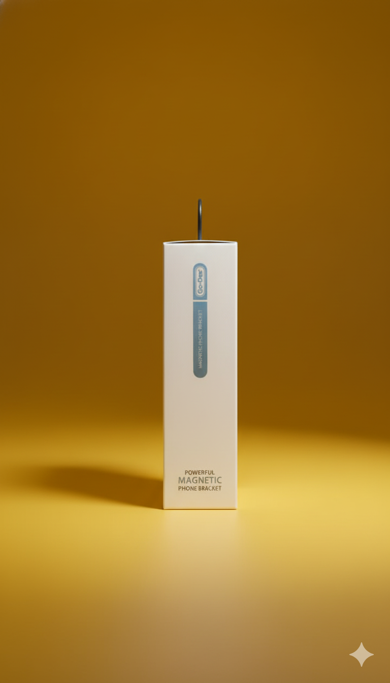 Go-Des Powerful Magnetic 360° Car Mount Holder (GD-H0602) - Image 3