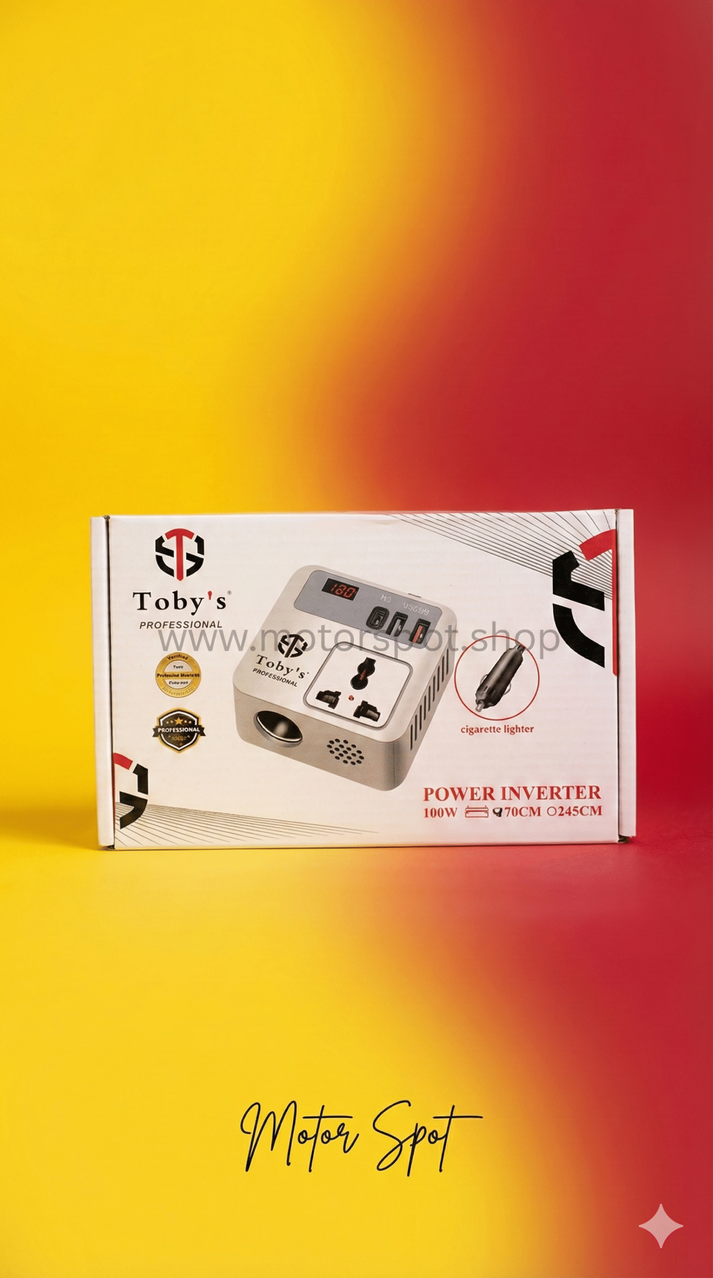 Toby's Professional 100W Car Power Inverter - Image 2