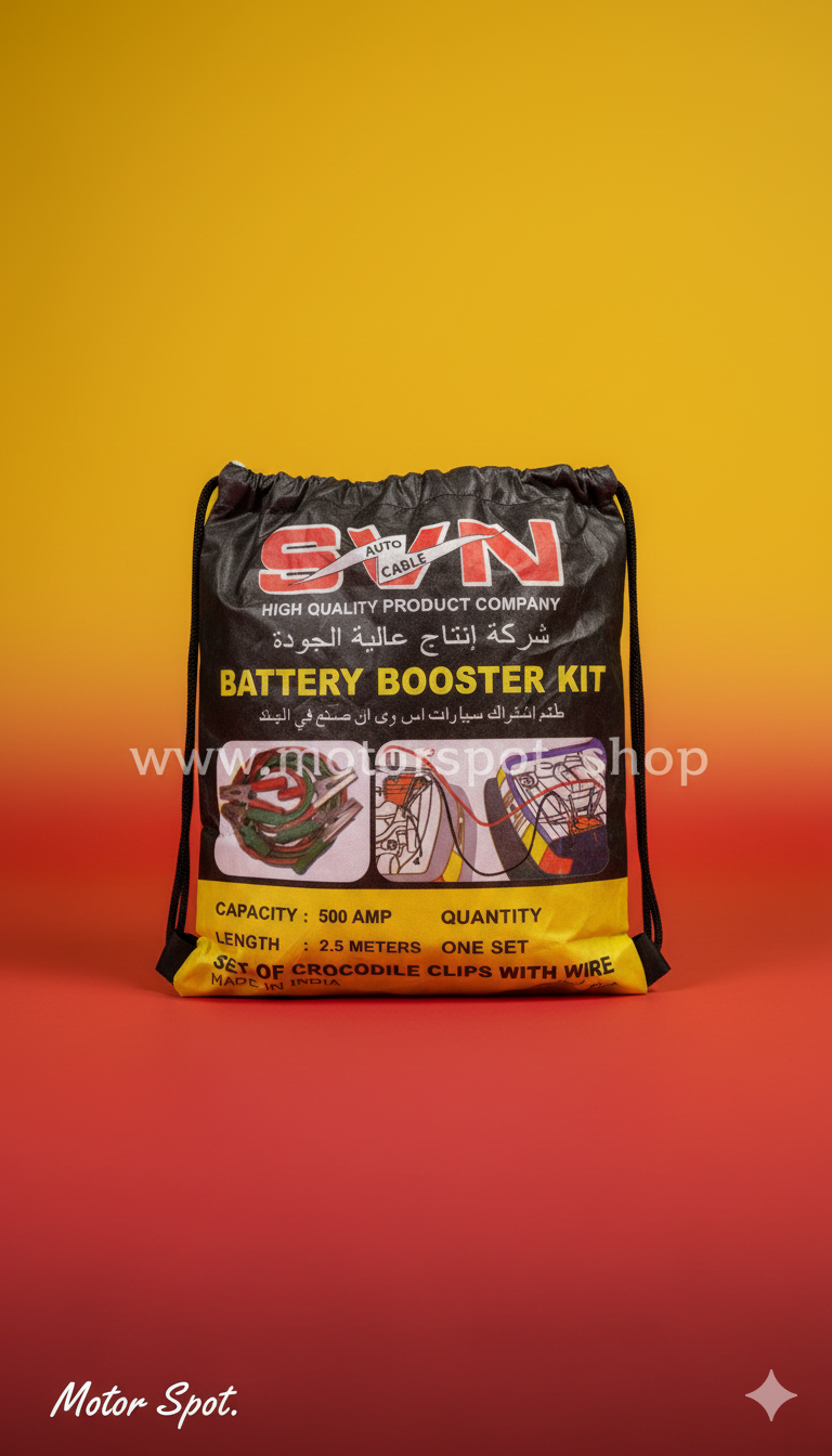SVN Heavy-Duty Battery Booster Kit (500 AMP, 2.5M)