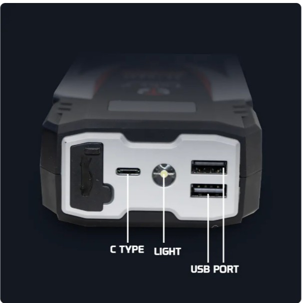 Toby’s X6 Jump Starter for Cars 6000mAh and 22.2WH Power Bank for Electronic Devices - Image 3