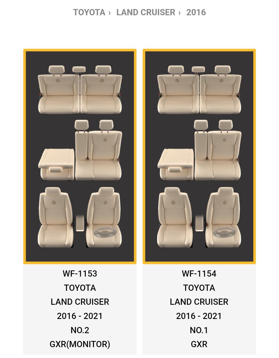 LAND CRIUSER 2012-2021 VXR WITH HANDREST VXR - Image 3