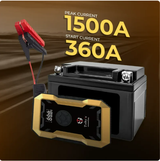 Toby’s X21 Jump Starter with Compressor for Cars 10000mAh and 37WH Best Power Bank for Electronic Devices - Image 6