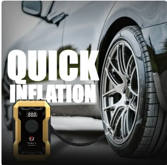 Toby’s X21 Jump Starter with Compressor for Cars 10000mAh and 37WH Best Power Bank for Electronic Devices - Image 3